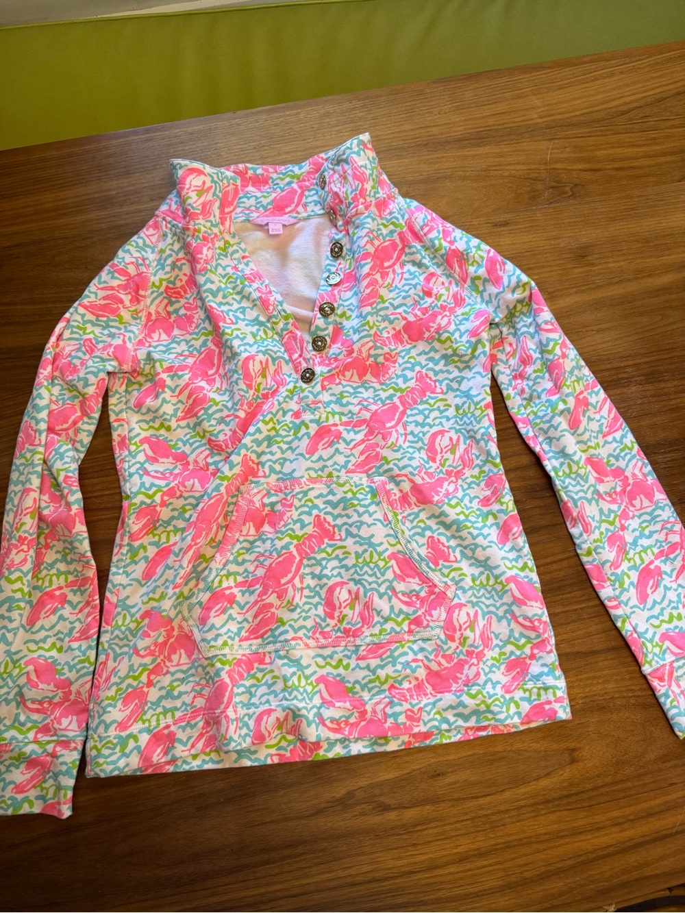 The Captain Popover by Lilly Pulitzer in Lobstah Roll print